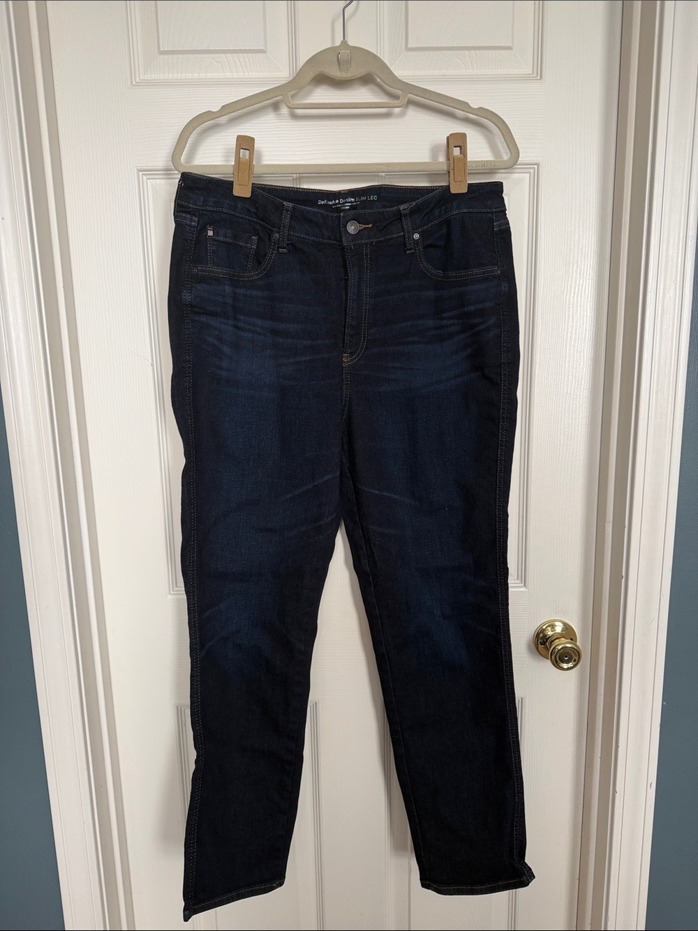 Chico's Dark Denim Slim Jeans (0029)